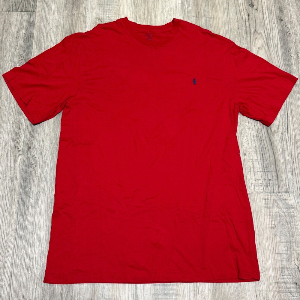 Big & Tall Polo Ralph Lauren, Red T-Shirt, Men, XL Tall